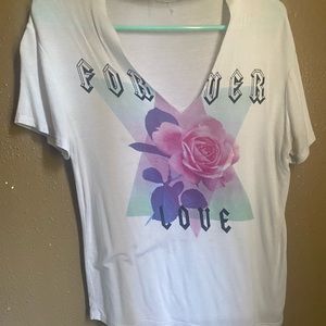 White with neck cover up top